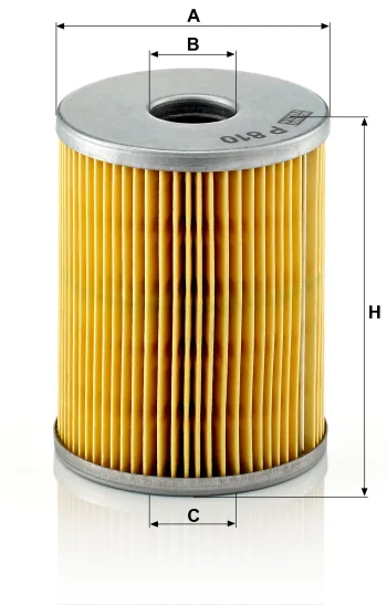 Filtr paliwa Mann Filter P810X — zdjęcie 2