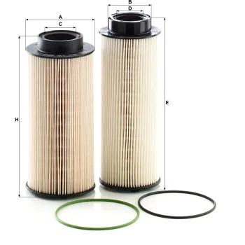 Filtr paliwa Mann Filter PU10003-2x — zdjęcie 2
