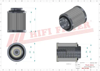 Filtr oleju Hifi Filter T7312 — zdjęcie 2