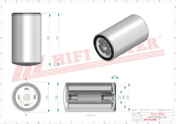 Filtr oleju Hifi Filter T8306 — zdjęcie 2