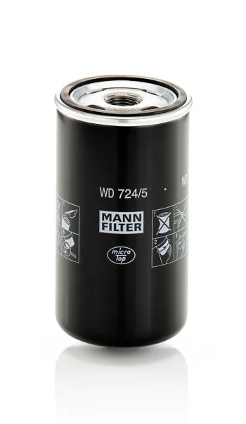 Filtr hydrauliczny Mann Filter WD724/5 — zdjęcie 2