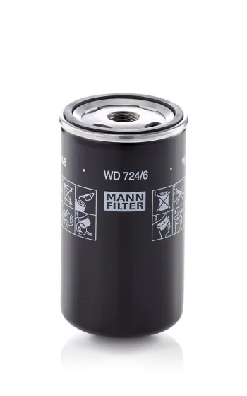 Filtr hydrauliczny Mann Filter WD724/6 — zdjęcie 2
