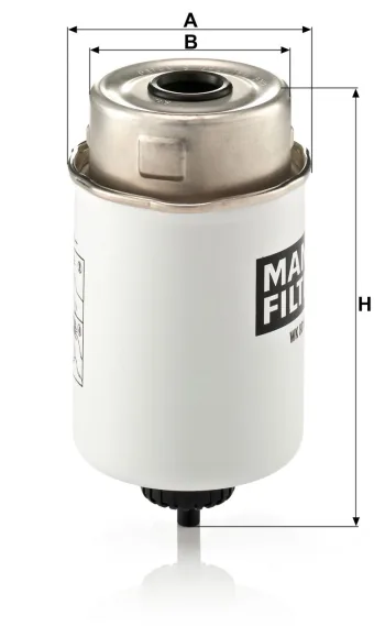 Filtr paliwa Mann Filter WK8015 — zdjęcie 2