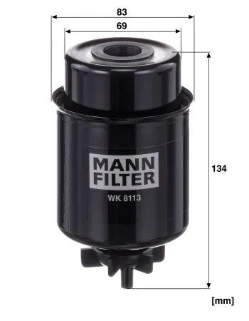 Filtr paliwa Mann Filter WK8113 — zdjęcie 2