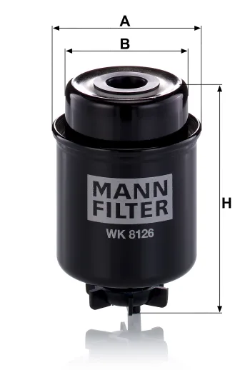 Filtr paliwa Mann Filter WK8126 — zdjęcie 2