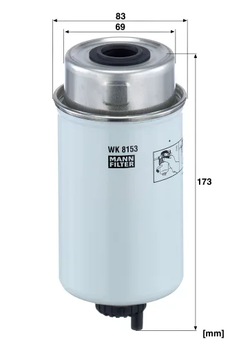 Filtr paliwa Mann Filter WK8153 — zdjęcie 2